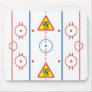 Beware of Lions Hockey Rink Mousepad