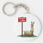 Beware of LLama! Key Chains