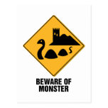 Beware Of Monster Postcards