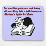 Beware of people patting you on the back