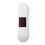 Beware of Roaring Lion Christian Skateboard