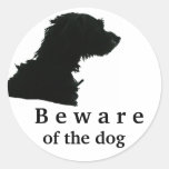 Beware of the dog stickers