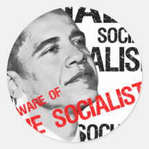 Beware of the Socialist Stickers