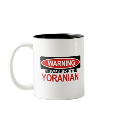 Beware Of Yoranian Mug by Bewareofdogs
