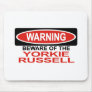 Beware Of Yorkie Russell Mouse Mats
