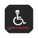 Beware stickers