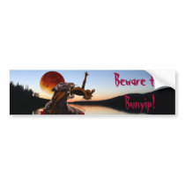 Beware the Bunyip Bumper Sticker