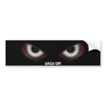 BEWARE THE EVIL EYES bumper stickers