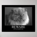 Beware the Fury of a Patient Cat Artwork Posters