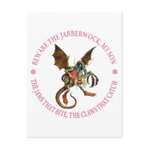 BEWARE THE JABBERWOCK, MY SON