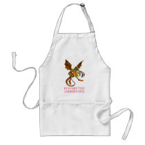 BEWARE THE JABBERWOCK, MY SON, THE JAWS THAT BITE APRON