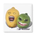 Beware the Lemon Zester Refrigerator Magnets