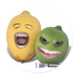 Beware the Lemon Zester Stickers