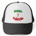 Beware The Malocchio (Evil Eye) Mesh Hat