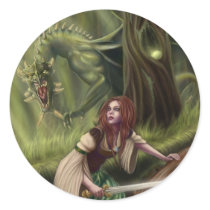 Beware the Woods Sticker