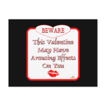 Beware This Valentine May Have Arousing Effects Re Postcards