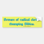 BewareRadicalClerics2 Bumper Stickers