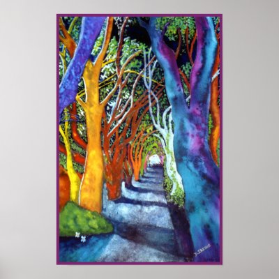 Beyond the Night Print by chianme