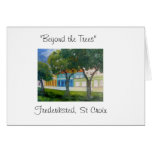 Beyond the trees greeting cards