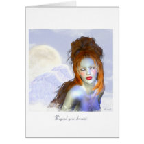 beyond your dreams greeting card