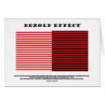 Bezold Effect (Optical Illusion)