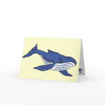 BF- Blue Whale Thank you Card