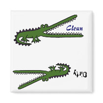 BF- Crocodile Dishwasher Magnet
