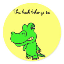 BF- Gator book stickers