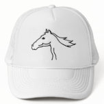 BF- Horse Silhouette Drawing Hat