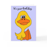BF- Just Ducky Birthday Card