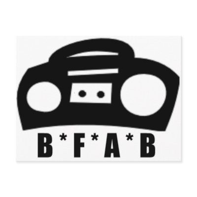 BFAB ~ Born from a boombox Post Cards by SpiritedTees