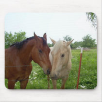 BFF Best Friends Forever - Horses Mousepads