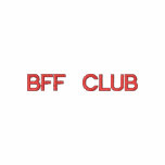 BFF CLUB embroidered shirts