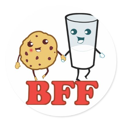 BFF, Cookie and Milk by jamierushad