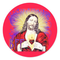 BFF Jesus Christ Stickers