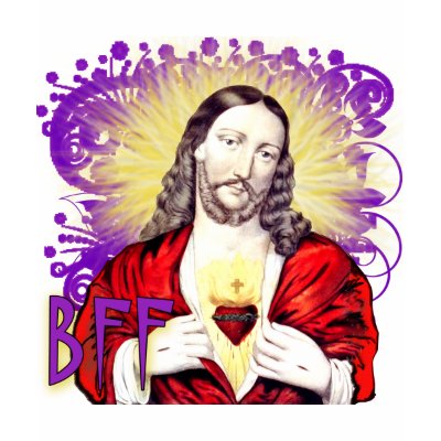 BFF Jesus Christ T Shirts by greenbaby