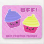 BFF Kawaii Cupcakes Mousepad