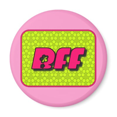 BFF Magnet by PZDesigns