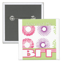 BFF PINBACK BUTTONS