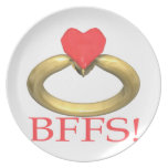 BFFS PARTY PLATES