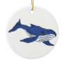 BG- Awesome Blue Whale Ornament