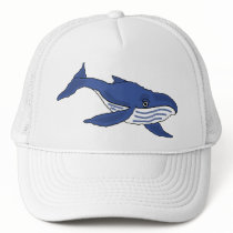 BG- Blue Whale Cartoon Hat
