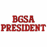 BGSA President Embroidered Shirt
