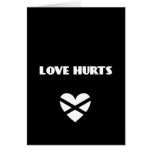 BH: Love Hurts Greeting Card