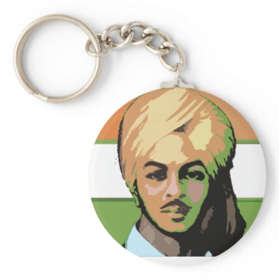 Bhagat Singh: A Revolutionary Hero Key Chain by kamranistan