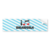 Bhangra fan bumper stickers