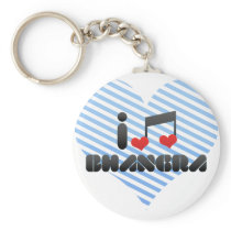Bhangra fan keychain