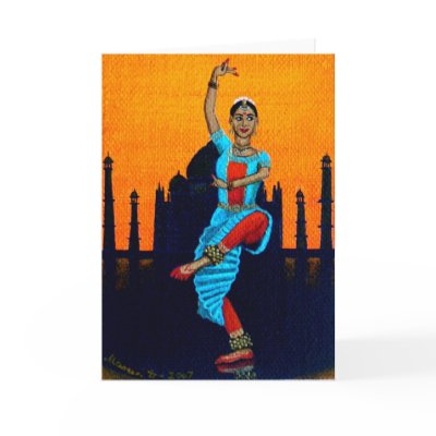 "Bharatanatyam" Card by mareen