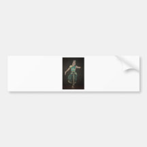 Bharatanatyam Dancer Bumper Sticker