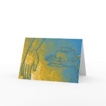 Bhumisparsa Mudra Greeting Card